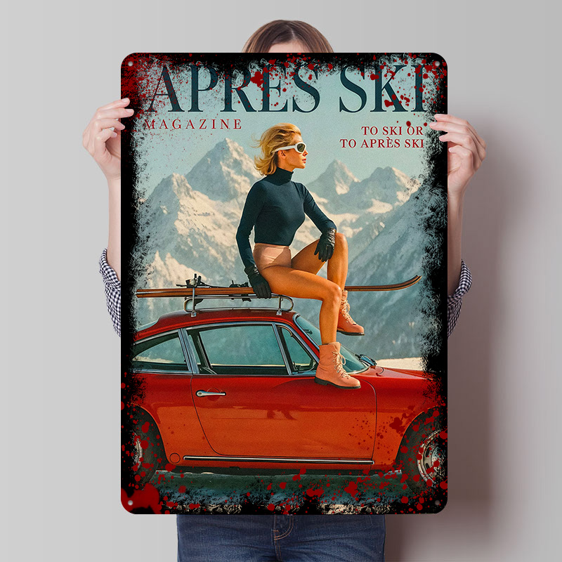 Retro Gaming Magazine - Apres Ski Magazine Cover Car Printing
