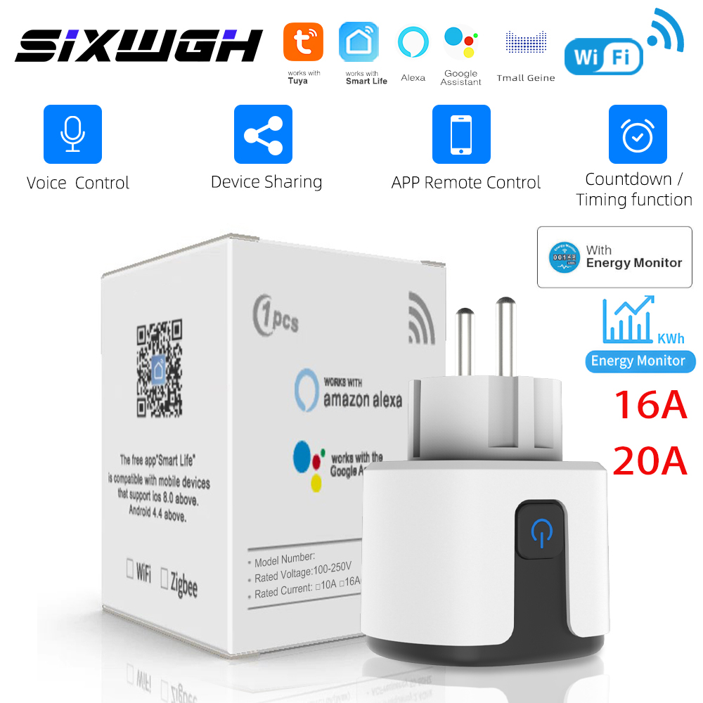 SIXWGH Tuya Smart Socket WIFI  - Crt Monitor Stand recensione e prezzo