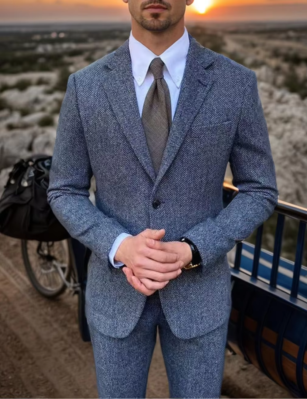 Retro British Men Suit 2 piece - Retro Gaming Jacket recensione e prezzo