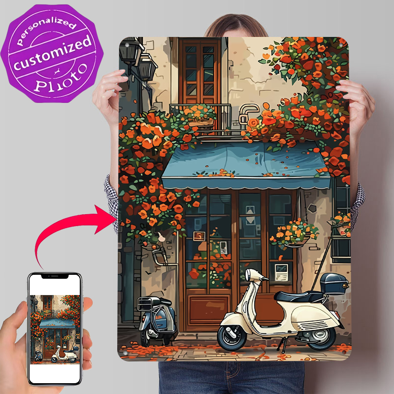 Vintage Scooter Shop Poster Cu - Retro Gaming At Home recensione e prezzo