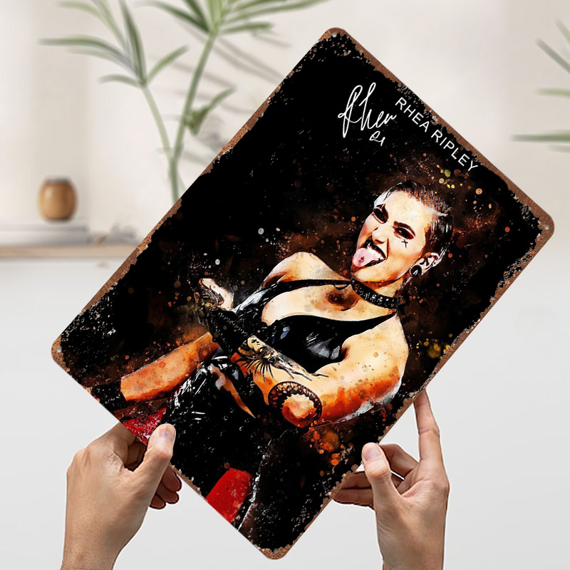 Rhea Ripley Wrestler Metal Sig - Retro Gaming At Home recensione e prezzo