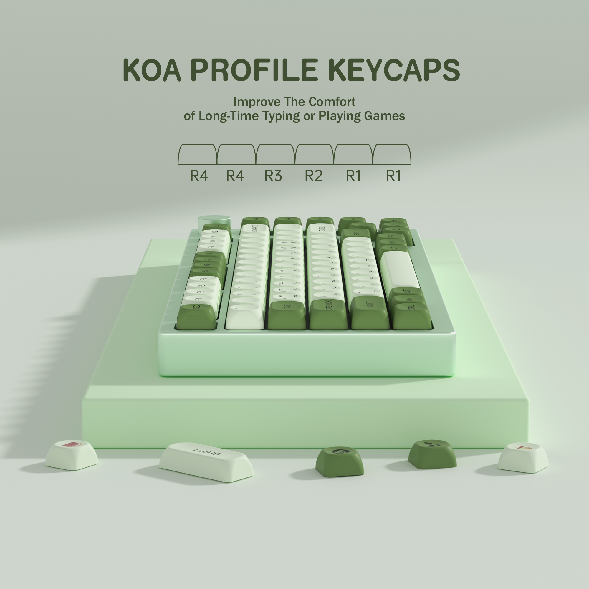 KBDiy Matcha Korean Keycap Gre - Retro Gaming Mac recensione e prezzo