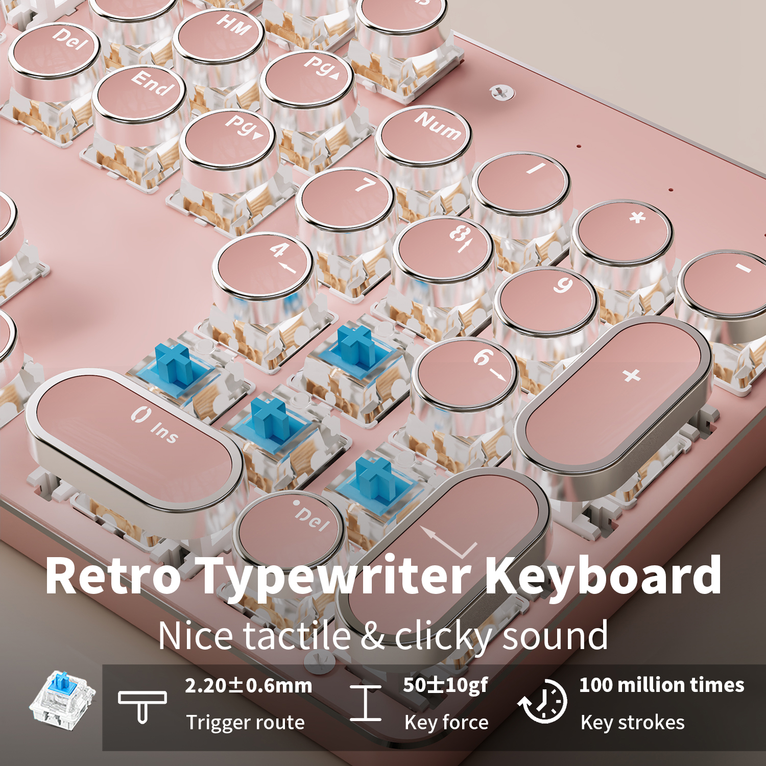 EWEADN TK950 Tri-Mode Ergonomi - Retro Gaming Mac recensione e prezzo