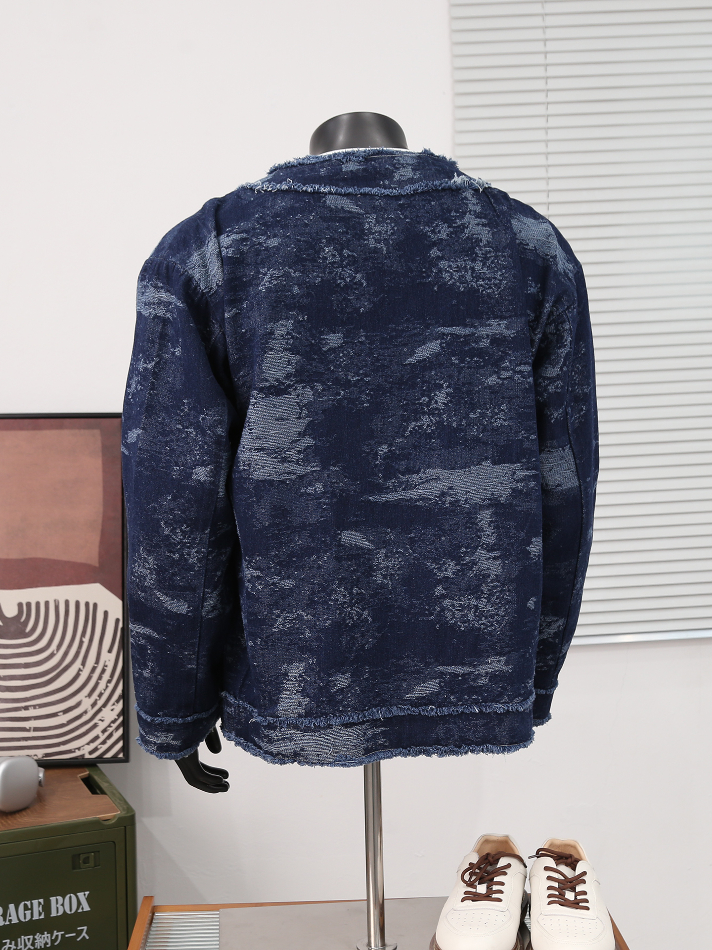 Retro Jacquard Denim Jacket Fo - Retro Gaming Jacket recensione e prezzo
