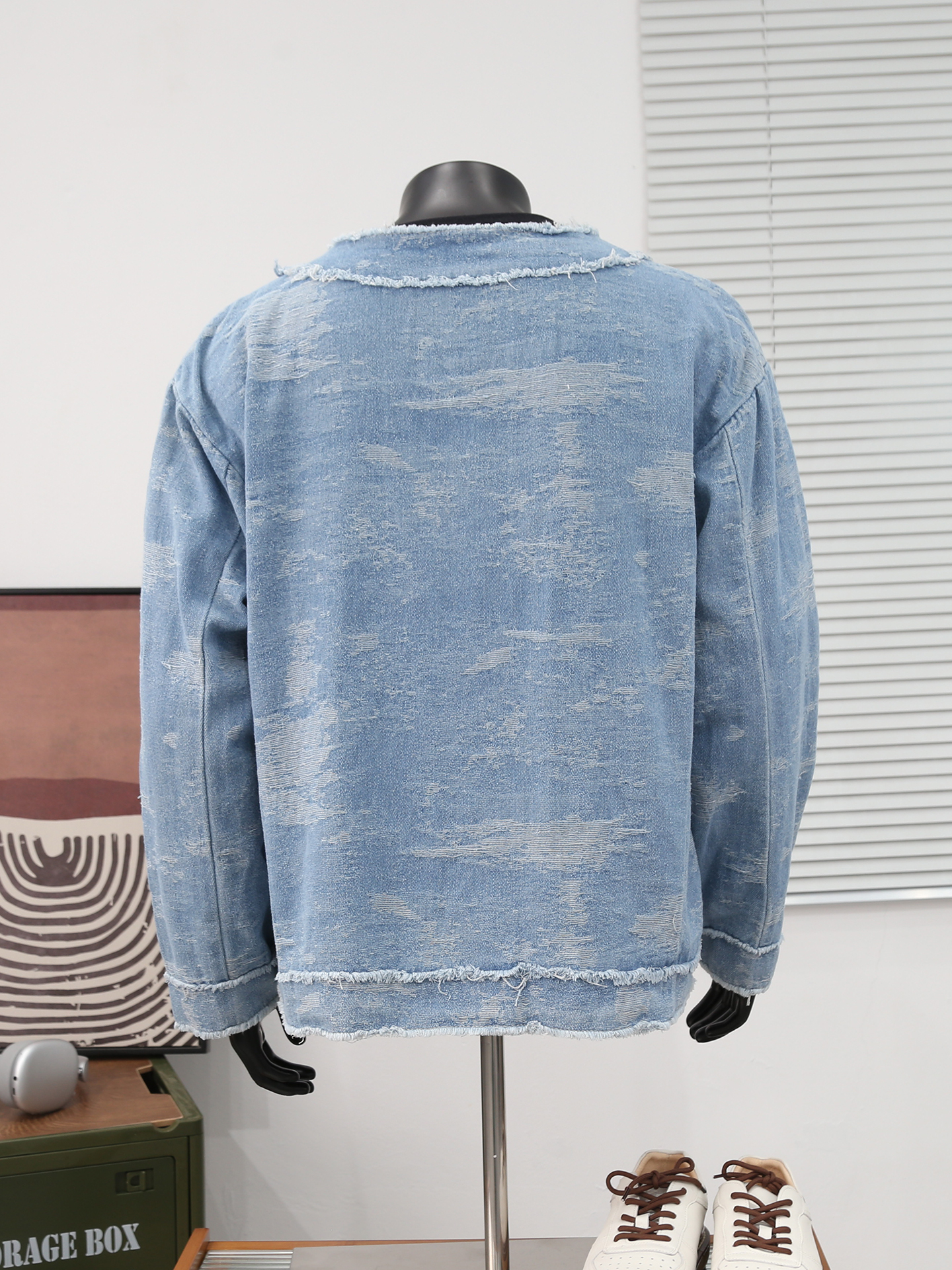 Retro Jacquard Denim Jacket Fo - Retro Gaming Jacket recensione e prezzo
