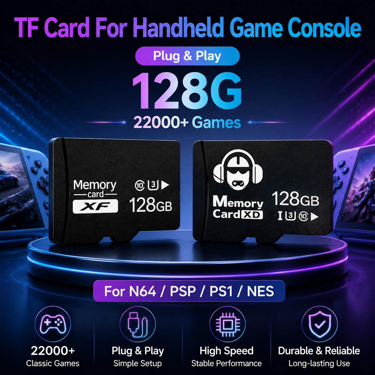 128G TF Game Card for Handheld - Retro Gaming Batocera recensione e prezzo