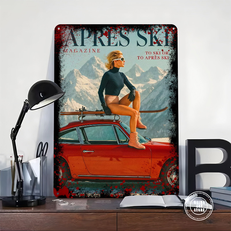 Apres Ski Magazine Cover Car P - Retro Gaming Magazine recensione e prezzo