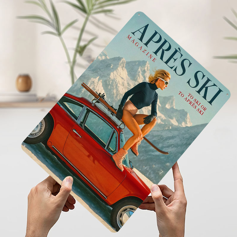 Apres Ski Magazine Cover Car P - Retro Gaming Magazine recensione e prezzo