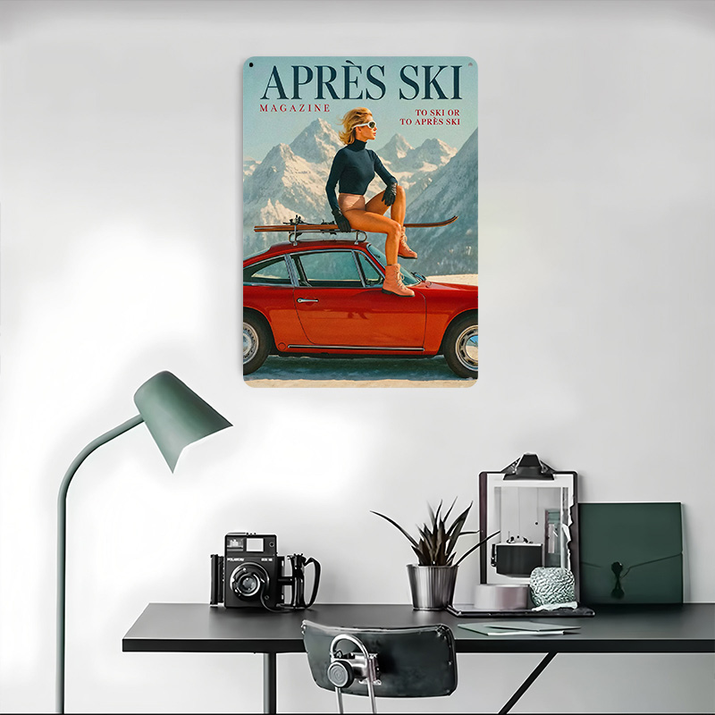 Apres Ski Magazine Cover Car P - Retro Gaming Magazine recensione e prezzo