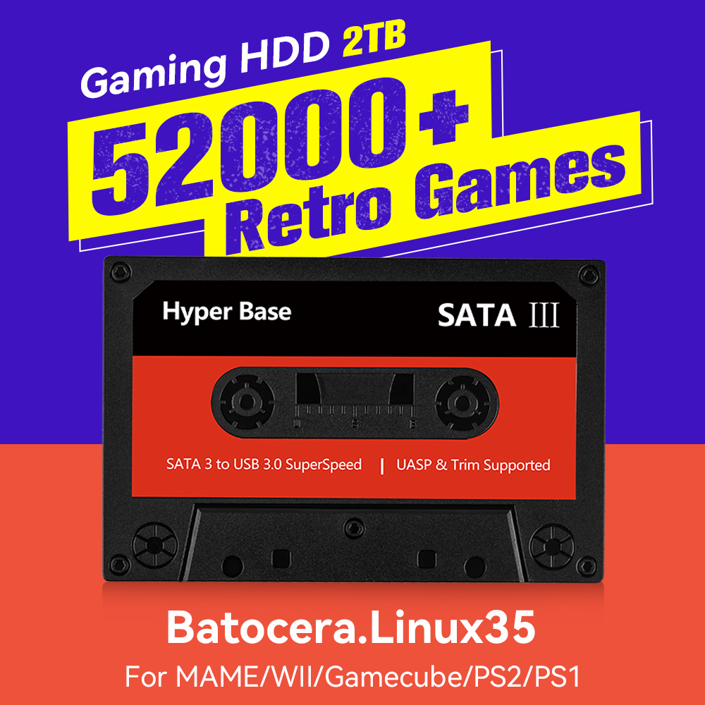 Batocera 500GB/2TB Retro Game  - Retro Gaming Windows recensione e prezzo