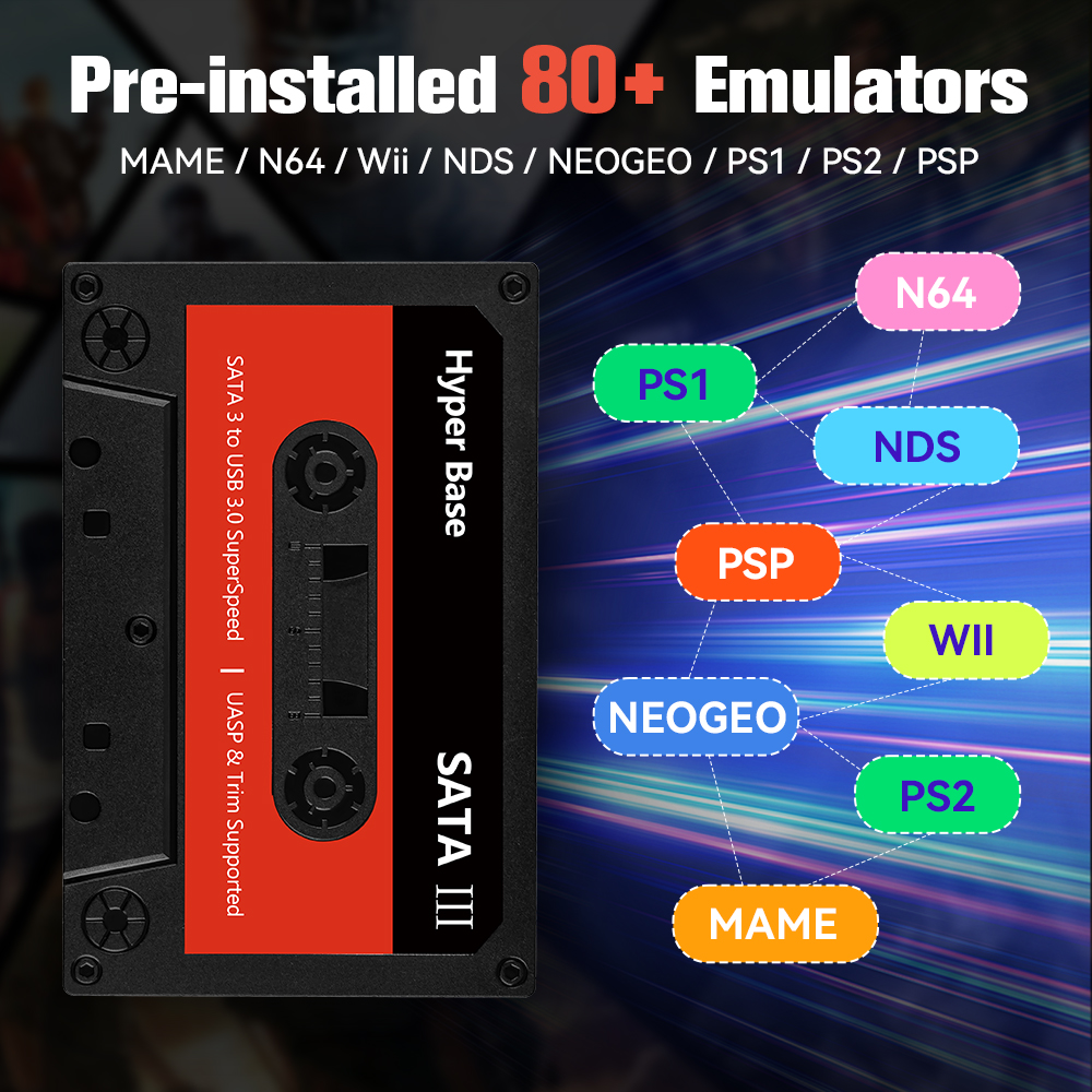 Batocera 500GB/2TB Retro Game  - Retro Gaming Windows recensione e prezzo