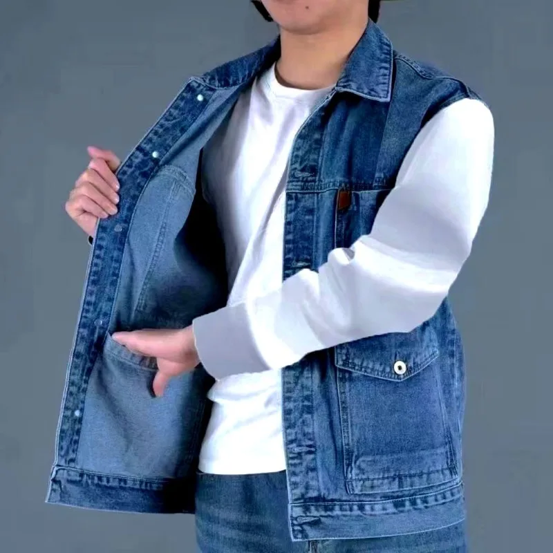 Trendy Summer Retro Denim Vest - Retro Gaming Jacket recensione e prezzo