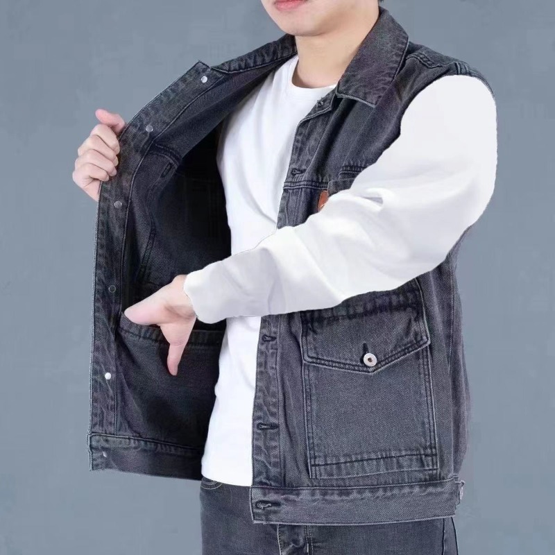 Trendy Summer Retro Denim Vest - Retro Gaming Jacket recensione e prezzo