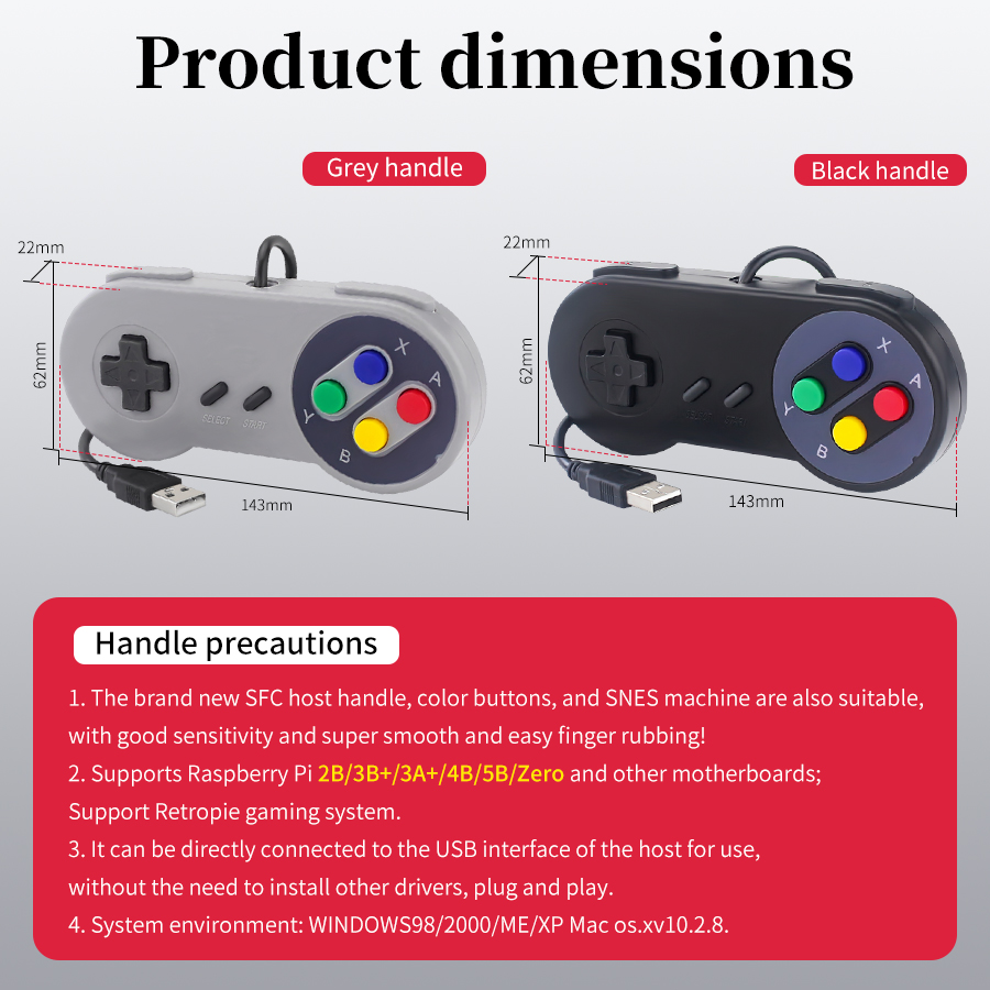 USB Wired Game Controller Retr - Retro Gaming On Windows recensione e prezzo