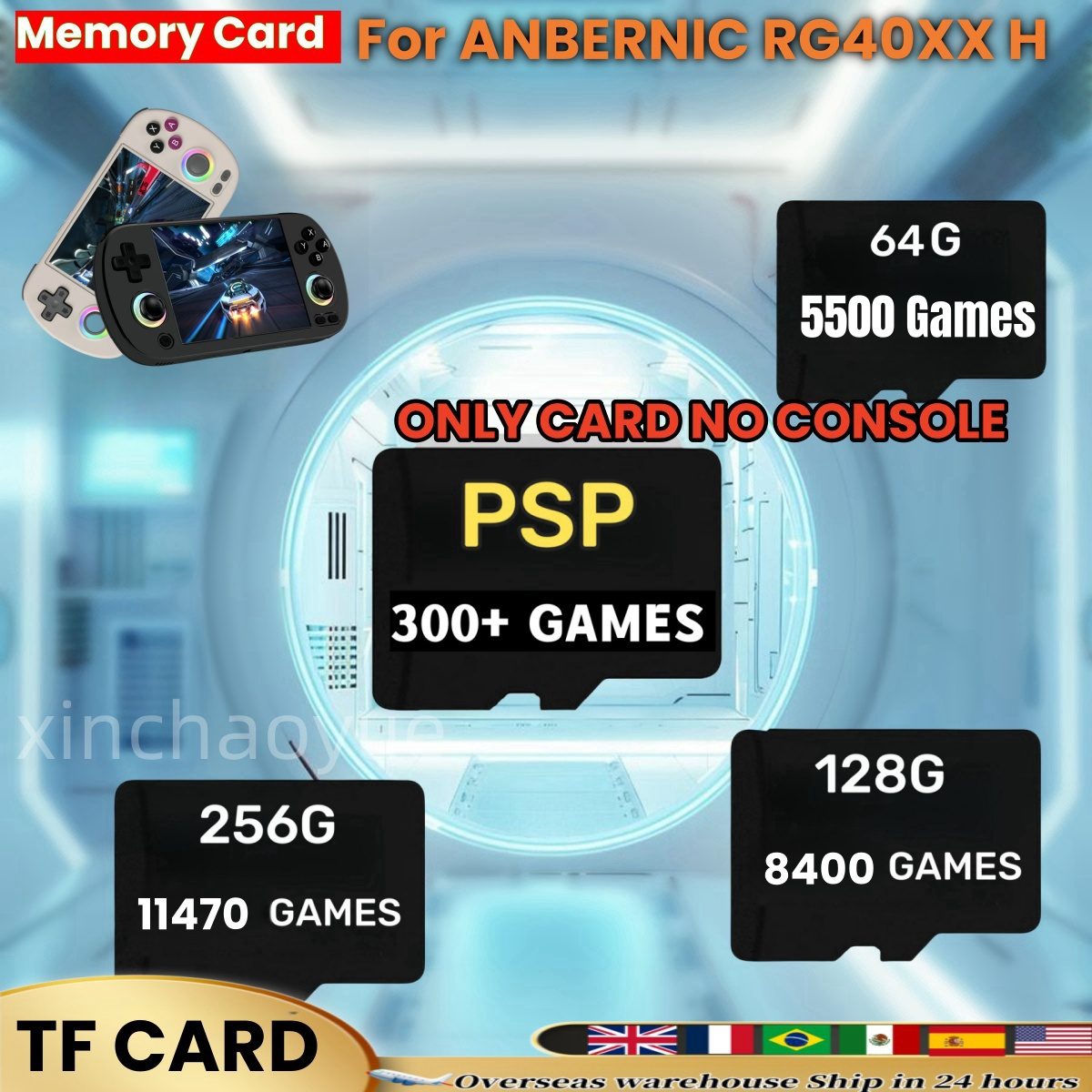 For Anbernic RG40XX H Game TF  - Retro Gaming Batocera recensione e prezzo