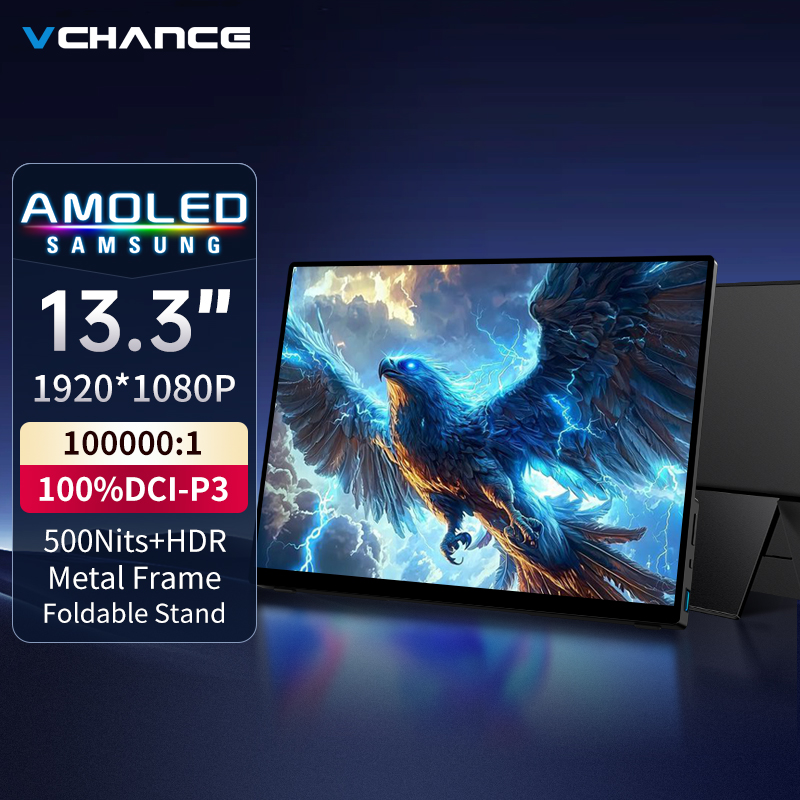 VCHANCE 13.3'' OLED Portable M - Crt Monitor Stand recensione e prezzo
