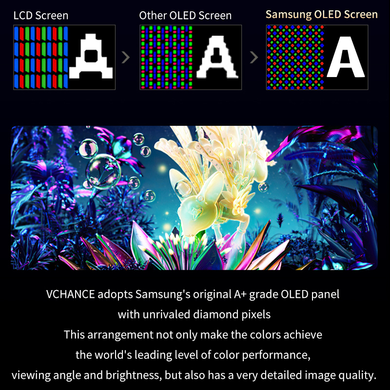 VCHANCE 13.3'' OLED Portable M - Crt Monitor Stand recensione e prezzo