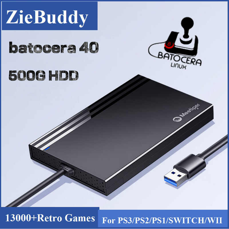 ZieBuddy Batocera 40 Linux 500 - Retro Gaming Batocera recensione e prezzo