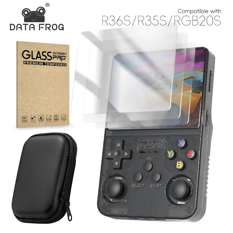 DATA FROG R36S Screen Protecto - Console Retro Gaming Portable recensione e prezzo