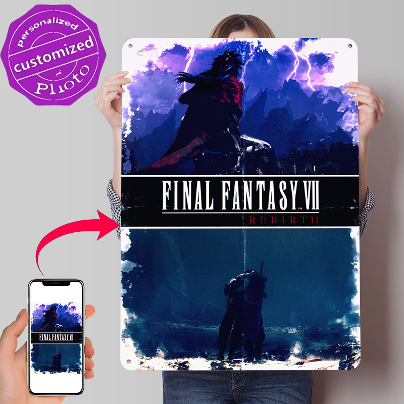 Fantasy VII Rebirth Metal Post - Retro Gaming At Home recensione e prezzo