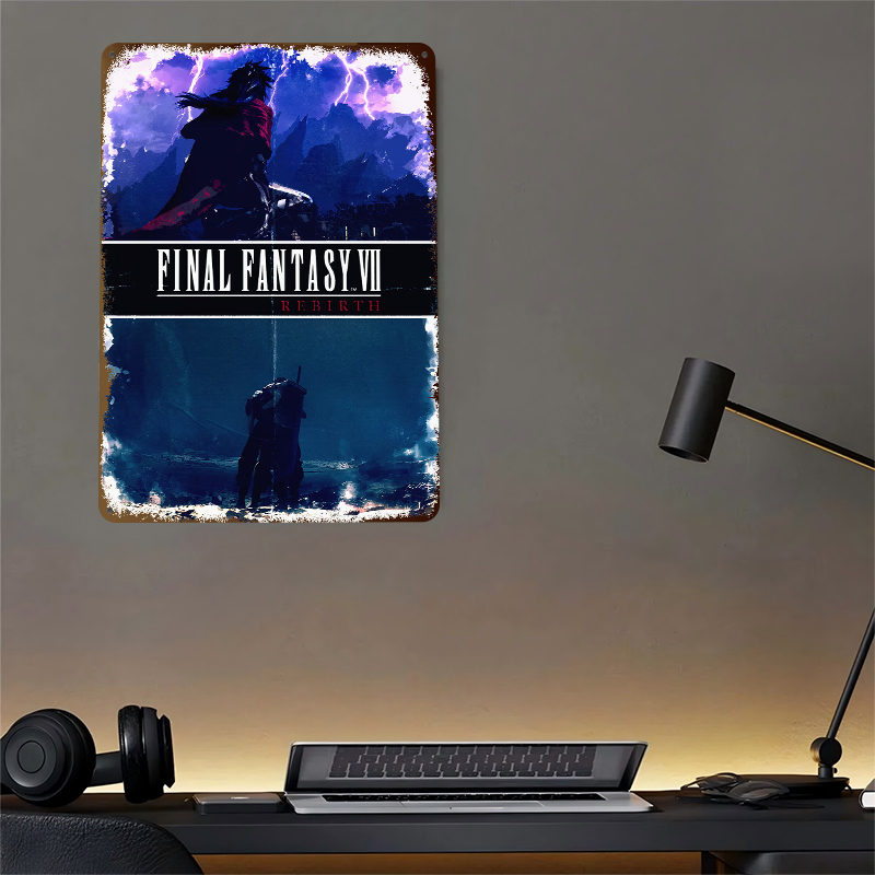 Fantasy VII Rebirth Metal Post - Retro Gaming At Home recensione e prezzo