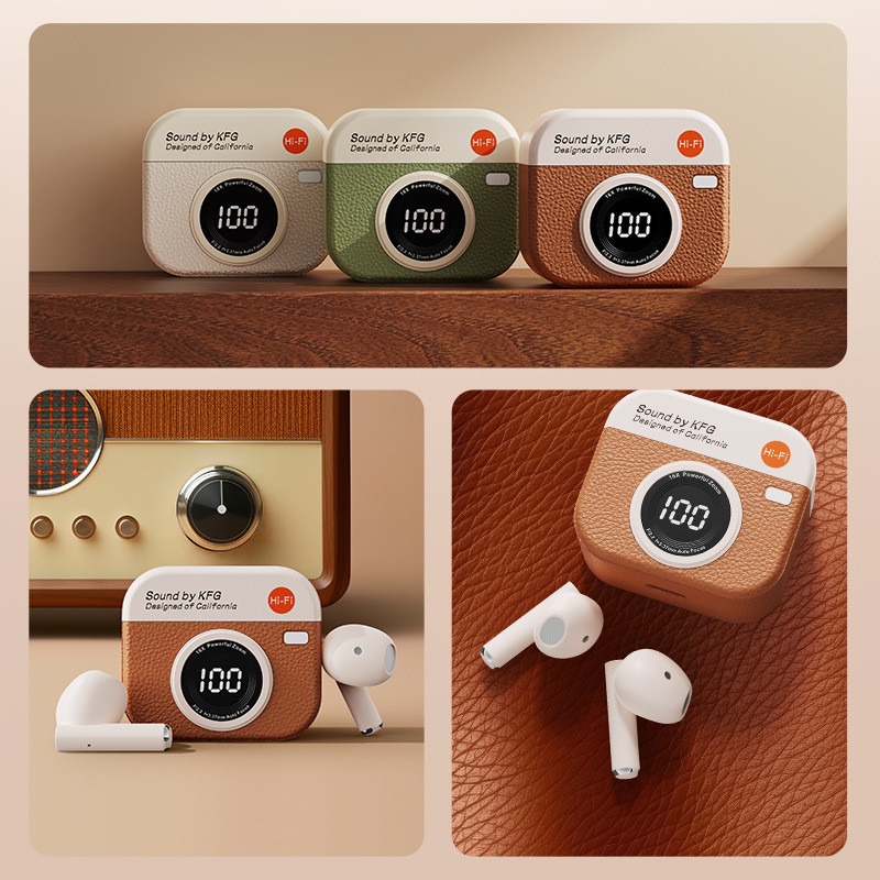 Q86 Retro Camera Wireless Earb - Retro Gaming Case recensione e prezzo