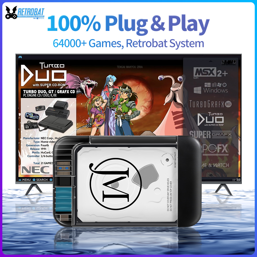 RETROBAT Portable 500G Gaming  - Retro Gaming Windows recensione e prezzo