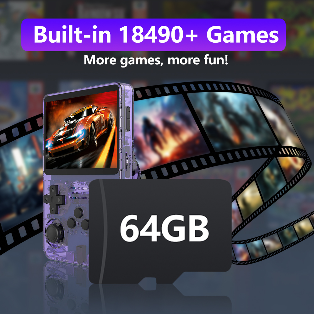 64GB Game Card for R36S Game C - Retro Gaming Batocera recensione e prezzo