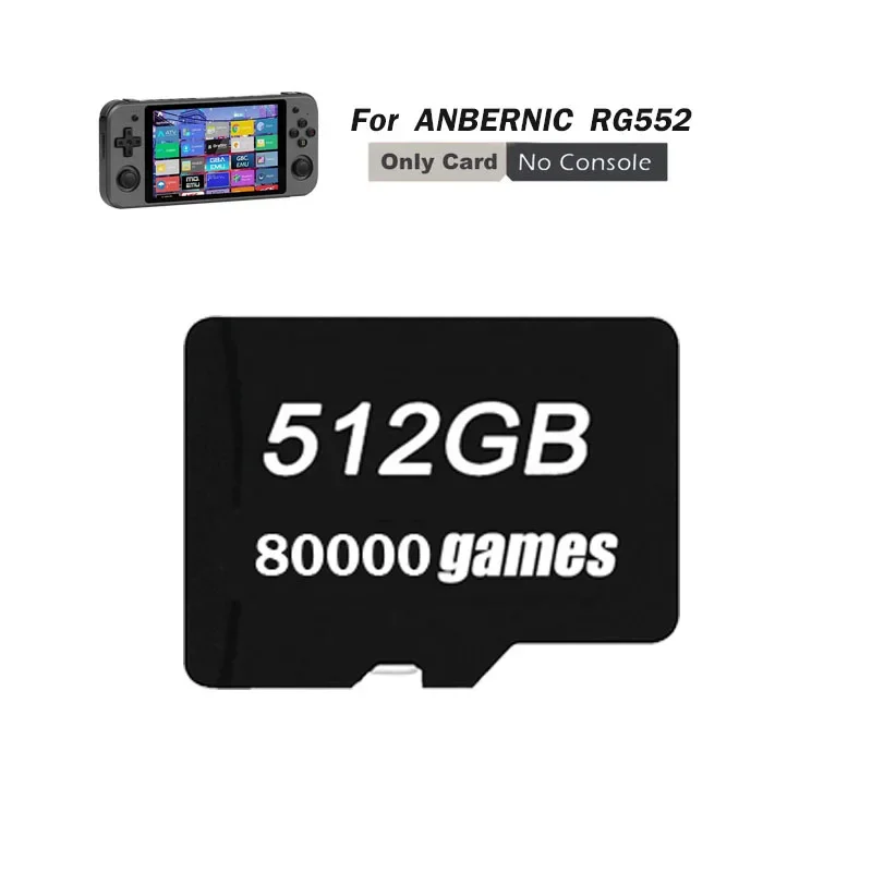 512GB 80000 Games TF Card Prel - Retro Gaming Batocera recensione e prezzo