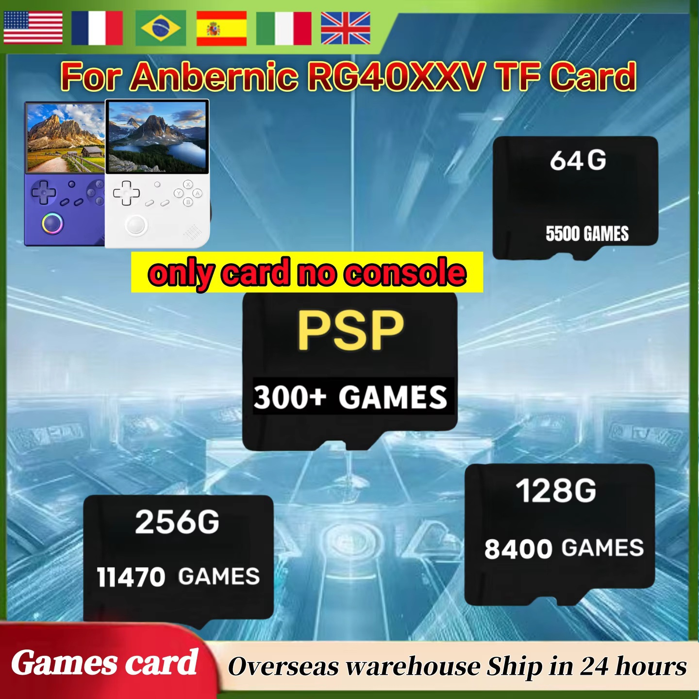 For Anbernic RG 40XXV TF Card  - Retro Gaming Batocera recensione e prezzo