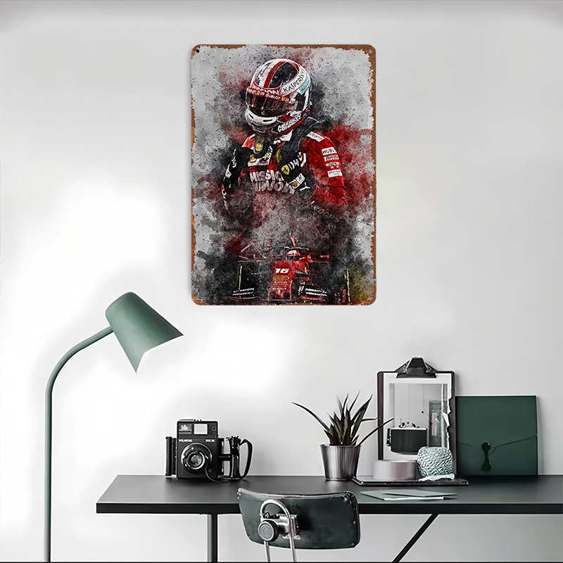 Charles Leclerc Racing Tin Sig - Retro Gaming At Home recensione e prezzo