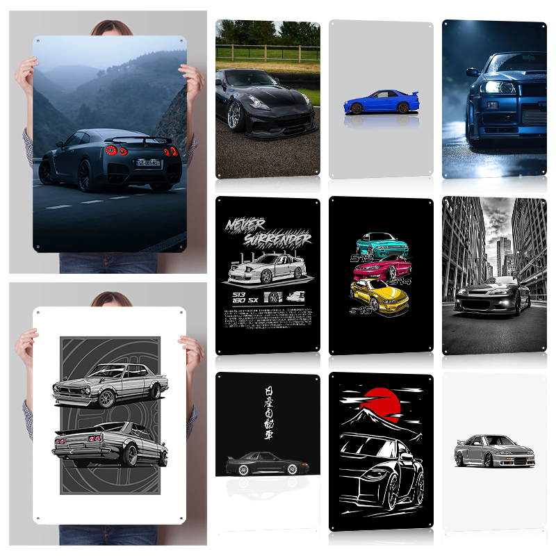 （Nissan） Posters Retro Car Met - Retro Gaming At Home recensione e prezzo