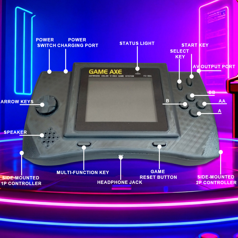 PFT Elite 4-Inch Handheld Arca - Console Retro Gaming Portable recensione e prezzo