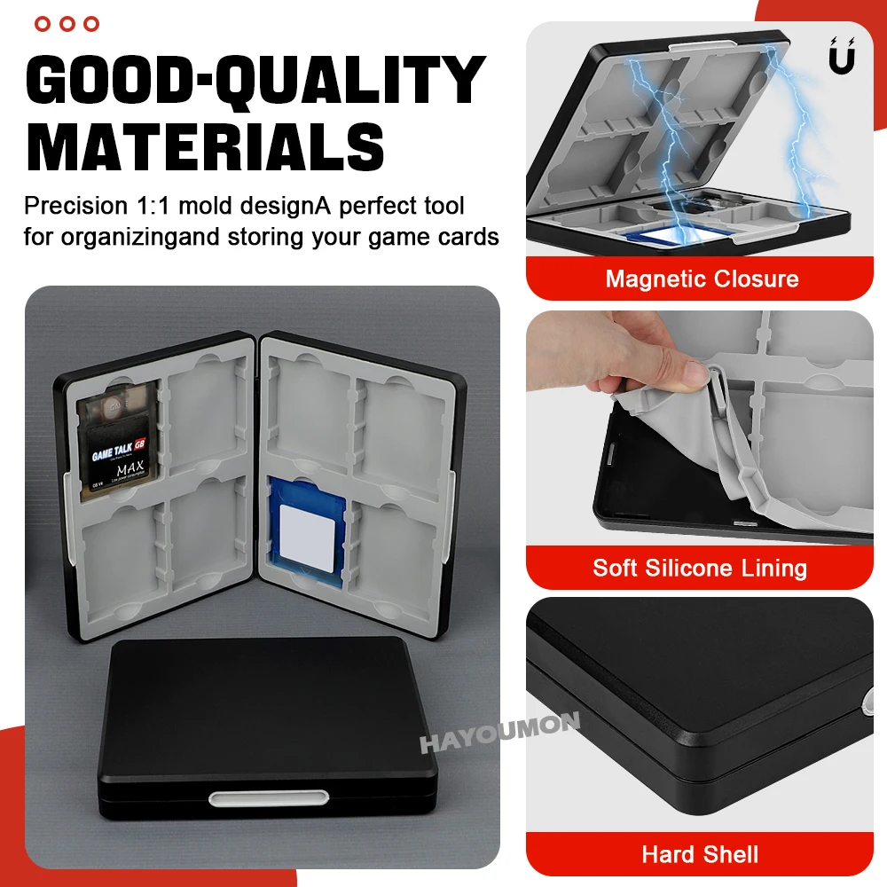 8-in-1 Magnetic Game Cartridge - Game Cartridge Case recensione e prezzo