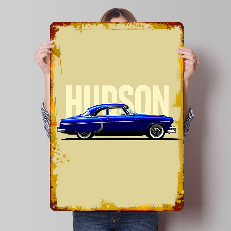 Blue Hudson Classic Car Tinpla - Retro Gaming At Home recensione e prezzo
