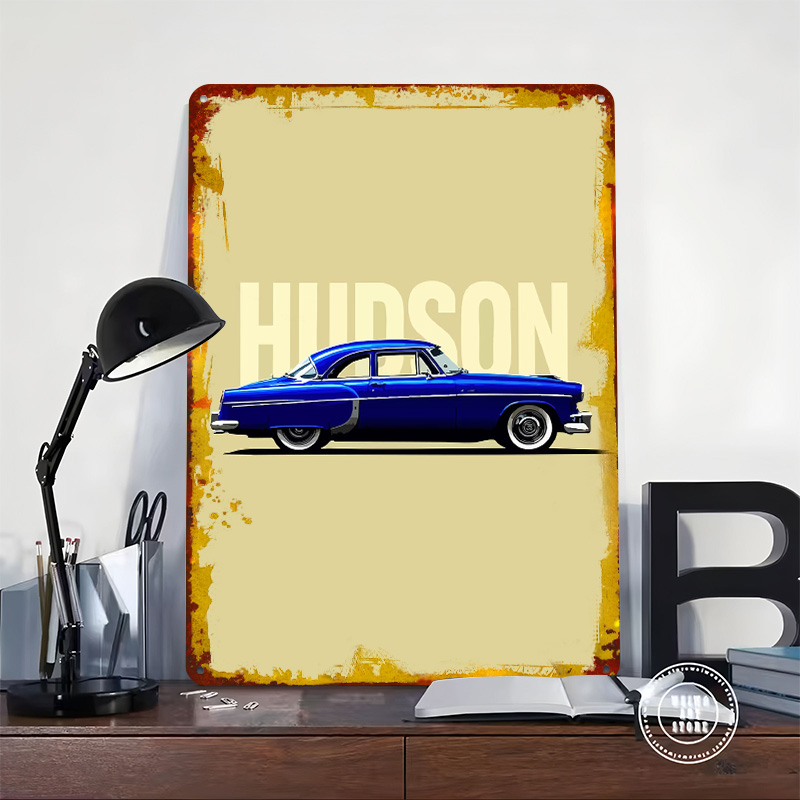 Blue Hudson Classic Car Tinpla - Retro Gaming At Home recensione e prezzo