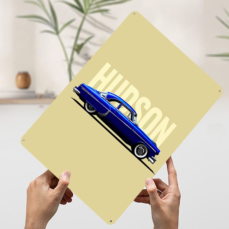 Blue Hudson Classic Car Tinpla - Retro Gaming At Home recensione e prezzo