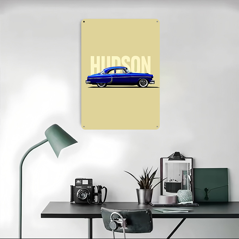 Blue Hudson Classic Car Tinpla - Retro Gaming At Home recensione e prezzo