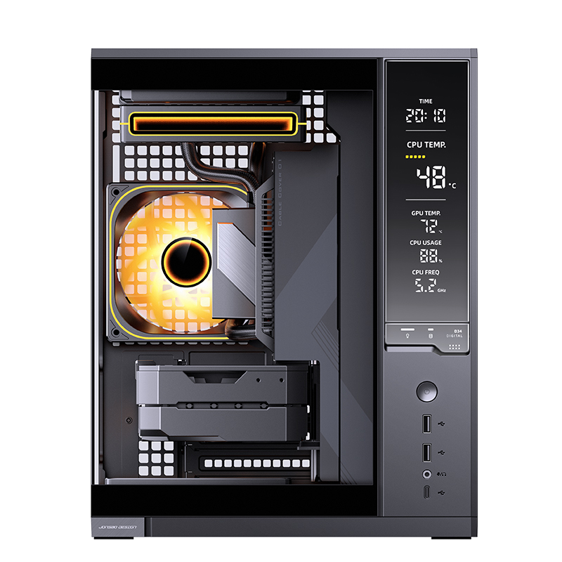 JONSBO D34 M-ATX PC Case Tempe - Retro Gaming Case recensione e prezzo