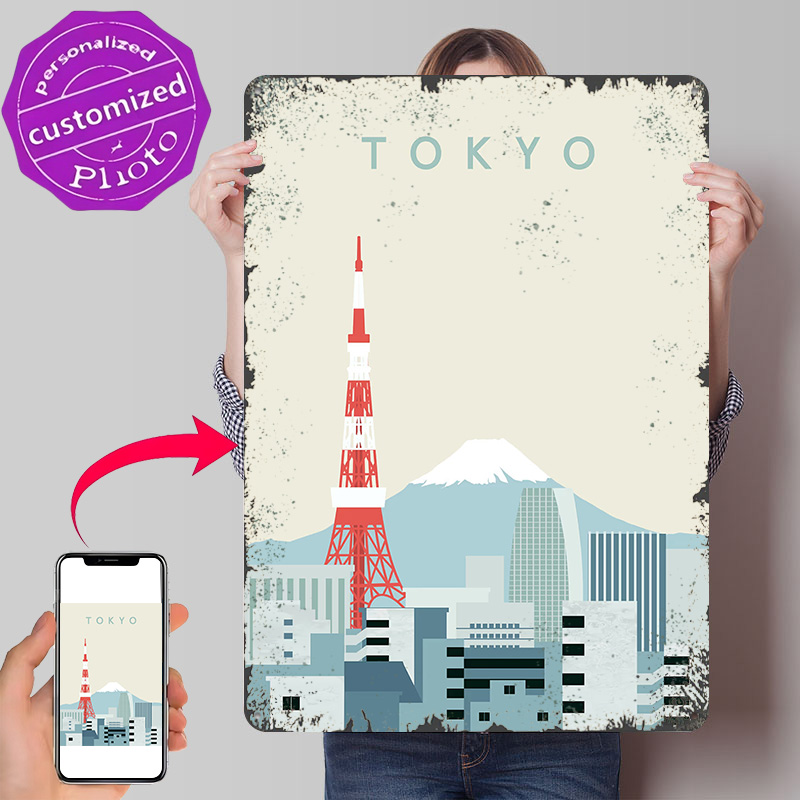 Tokyo Poster Retro 3D Printed  - Retro Gaming At Home recensione e prezzo
