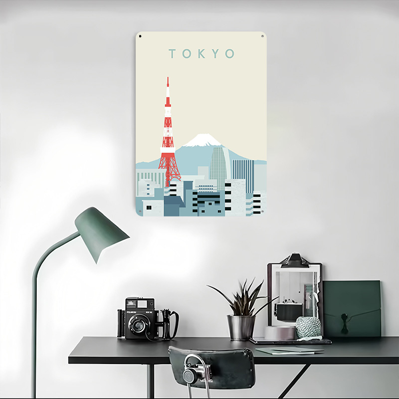 Tokyo Poster Retro 3D Printed  - Retro Gaming At Home recensione e prezzo