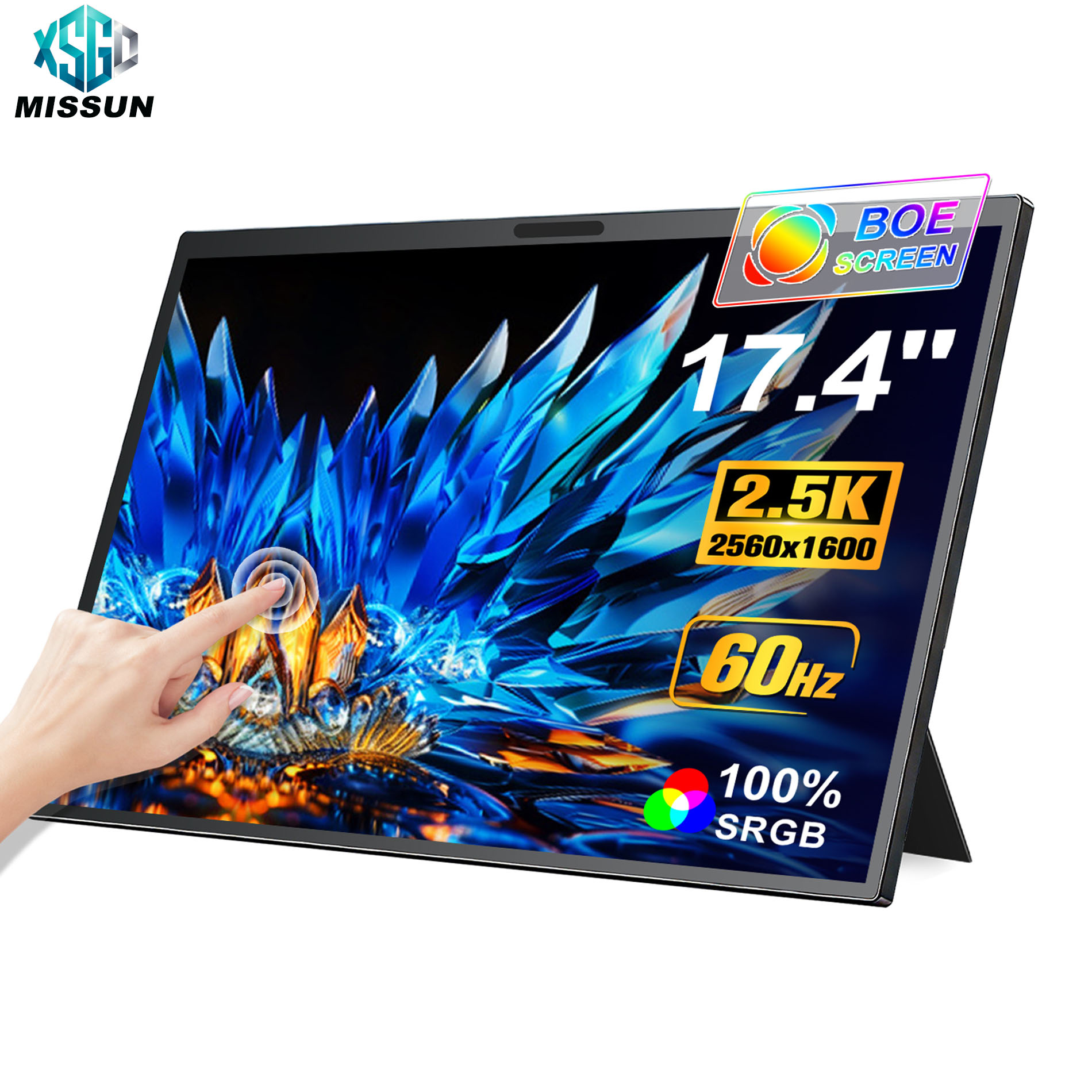 MISSUN Portable Monitor Touchs - Crt Monitor Stand recensione e prezzo