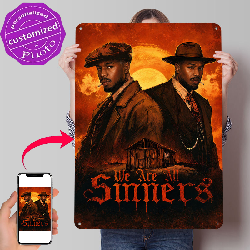 We Are All Sinners Metal Poste - Retro Gaming At Home recensione e prezzo