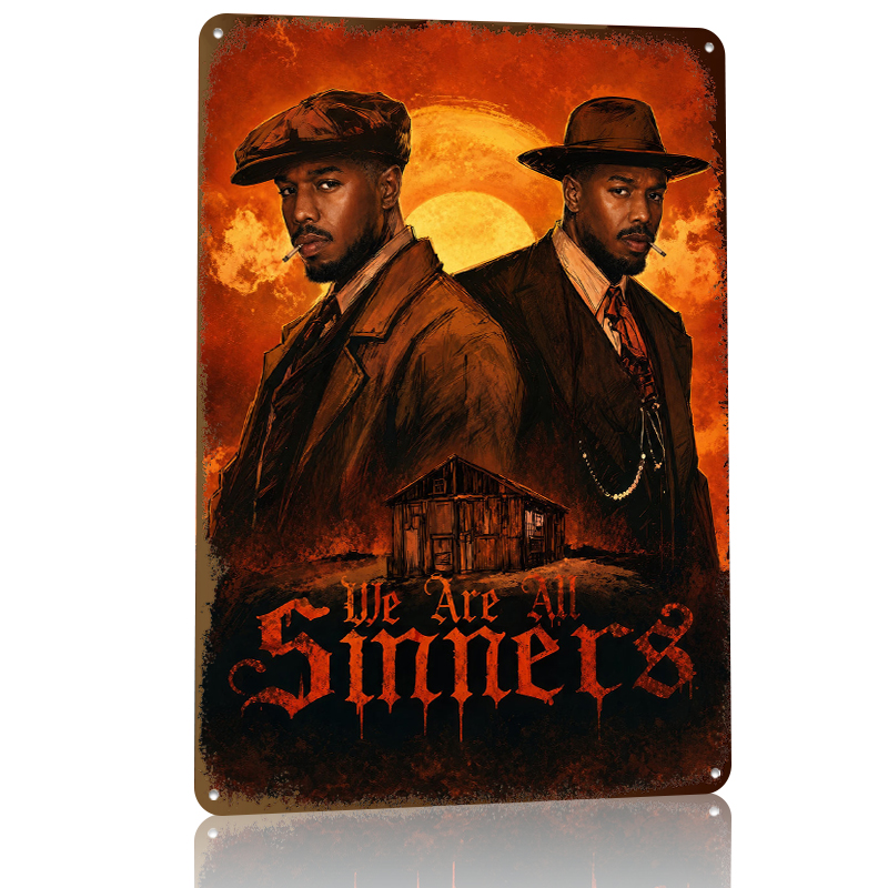 We Are All Sinners Metal Poste - Retro Gaming At Home recensione e prezzo