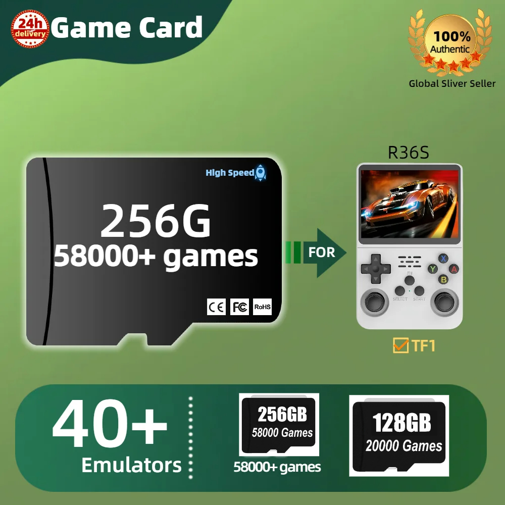 TF Game Card For R36S Memory C - Retro Gaming Batocera recensione e prezzo