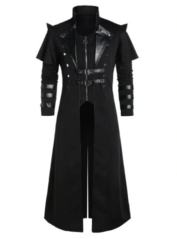 Vintage Men's Gothic Steampunk - Retro Gaming Jacket recensione e prezzo