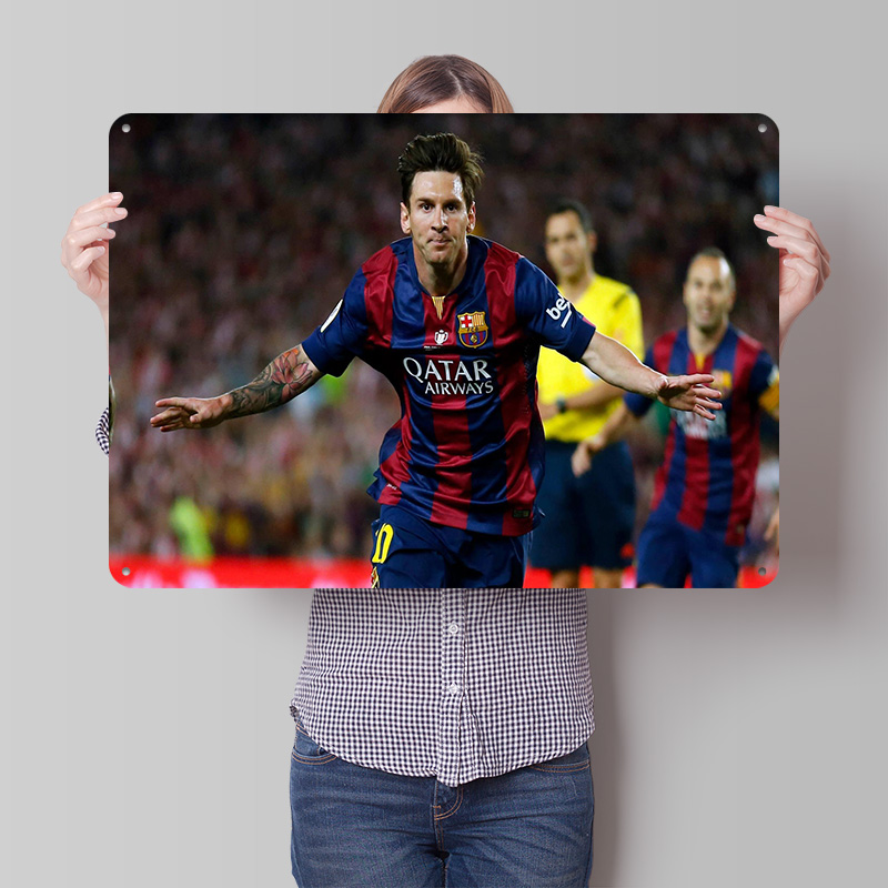 Lionel Messi Football Printed  - Retro Gaming At Home recensione e prezzo