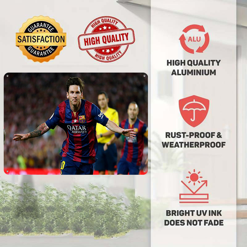 Lionel Messi Football Printed  - Retro Gaming At Home recensione e prezzo