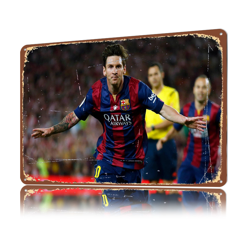 Lionel Messi Football Printed  - Retro Gaming At Home recensione e prezzo