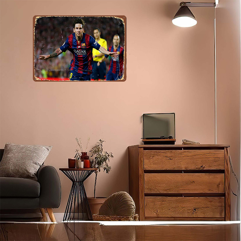 Lionel Messi Football Printed  - Retro Gaming At Home recensione e prezzo